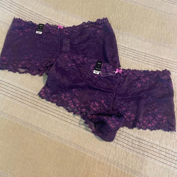 torrid Intimates & Sleepwear Nwt 2 Pairs Torrid Cheeky Lace Panties